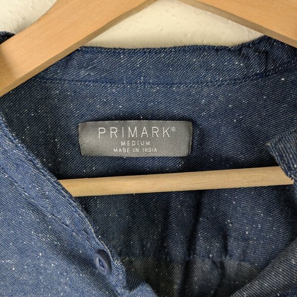Primark Men's Button Down Shirt Size M - Picture 3 of 6